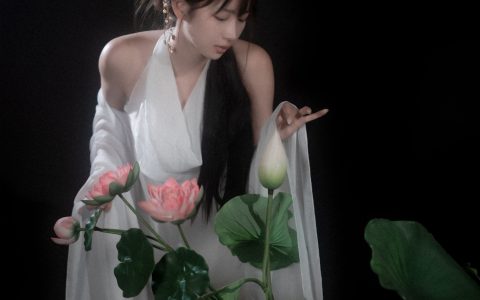 荷思唯美 意境 思念 情感 艺术 优美 国风 优雅 仙气 小仙女 古风 – YiTuYu艺图语