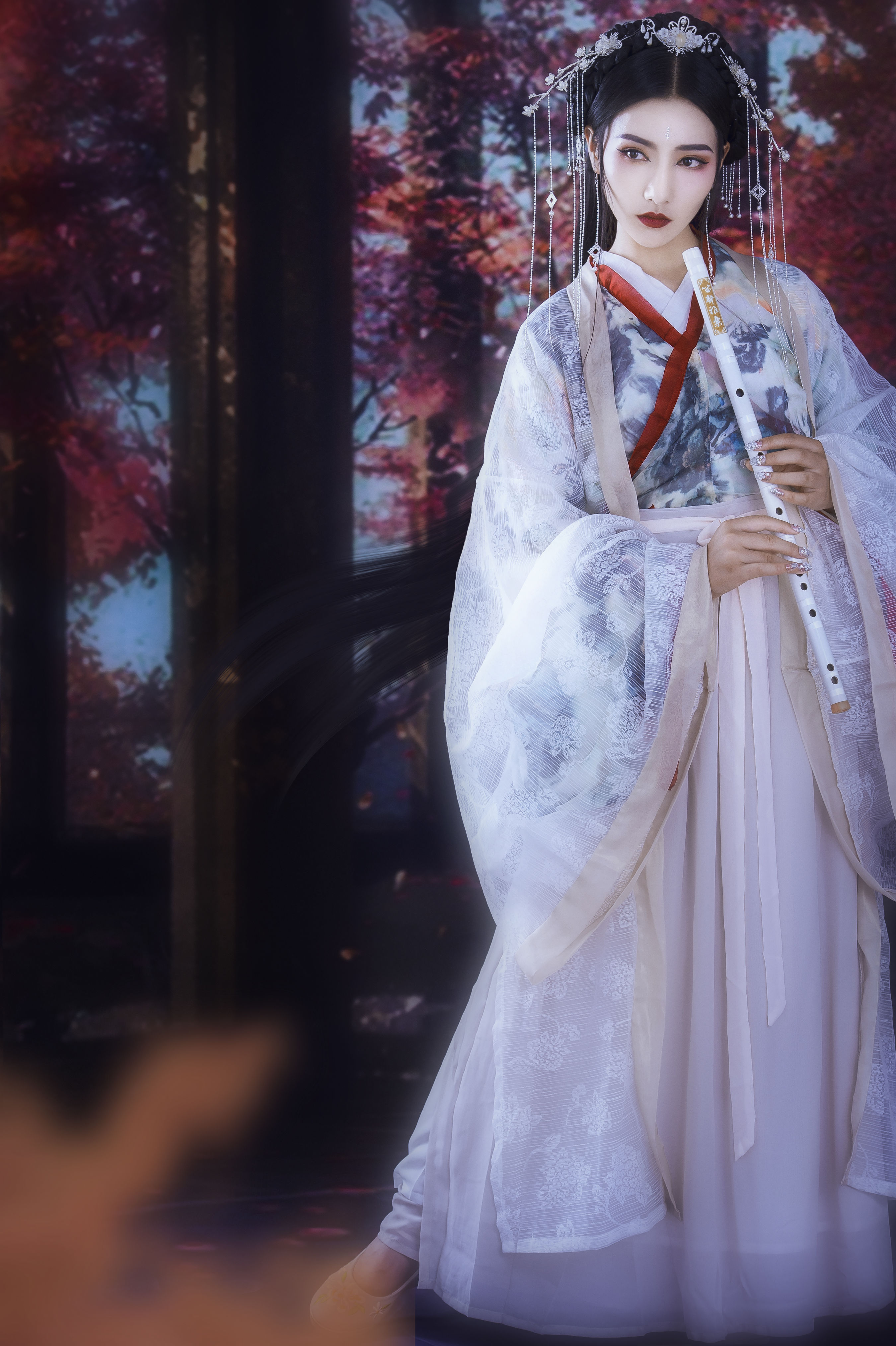 [YiTuYu艺图语] 唯宝《潇湘馆》 好看的4K高清无水印纯欲妹子意境唯美写真完整版图集