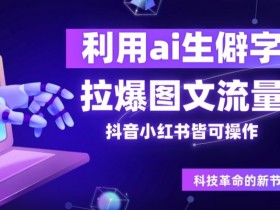 揭秘小红书掘金项目，操作简单流量大的冷门赛道玩法