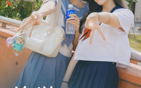 放学回家二次元 JK 水手服 闺蜜 校花 街拍 可爱 美少女 日系 – YiTuYu艺图语