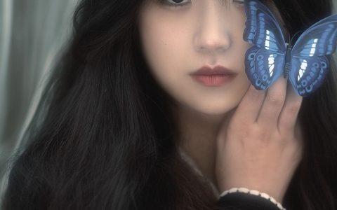 蝴蝶飞走了非主流 忧郁 情绪 人像 – YiTuYu艺图语