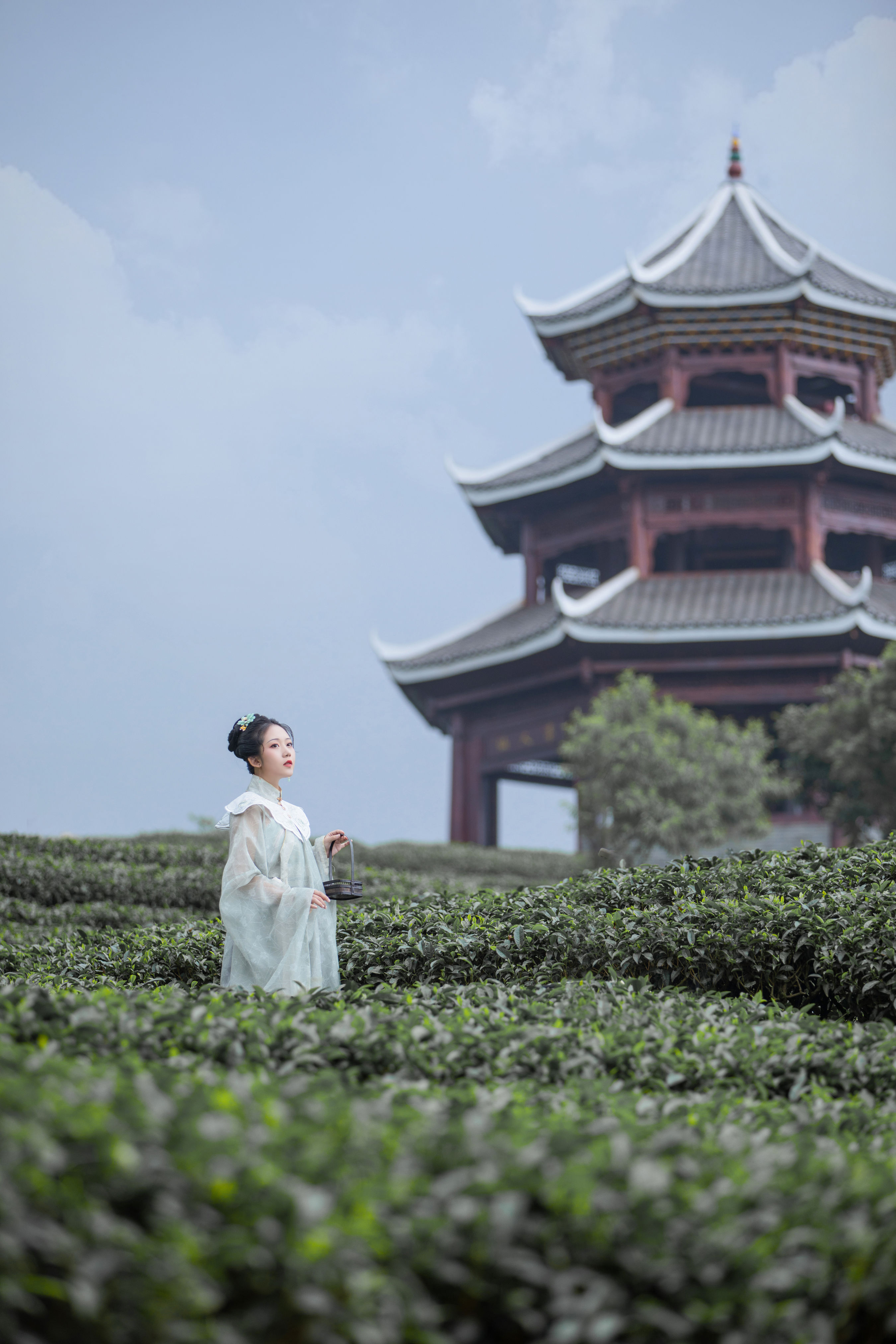 [YiTuYu艺图语] 沉诗思《茶记》 好看的4K高清无水印纯欲妹子意境唯美写真完整版图集