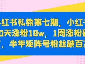 如何快速推广小红书短剧，从零到爆款的全程干货分享