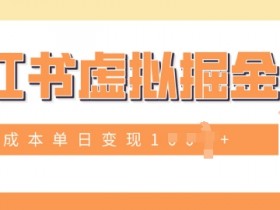 小红书虚拟资料项目好赚钱吗，收益与成本分析