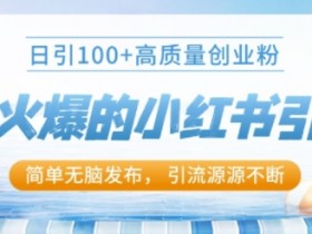 小红书如何私域引流不违规，日增200+的避坑指南
