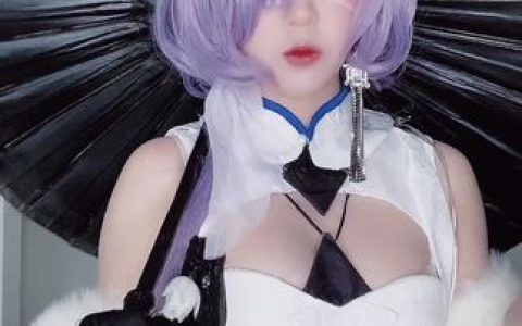 半半子化身“吉他兔女郎”凉宫春日,凉宫春日cos高清美图